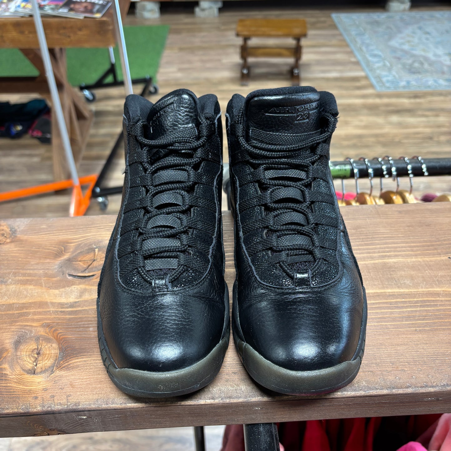 Jordan 10 'OVO - Black' Size 9