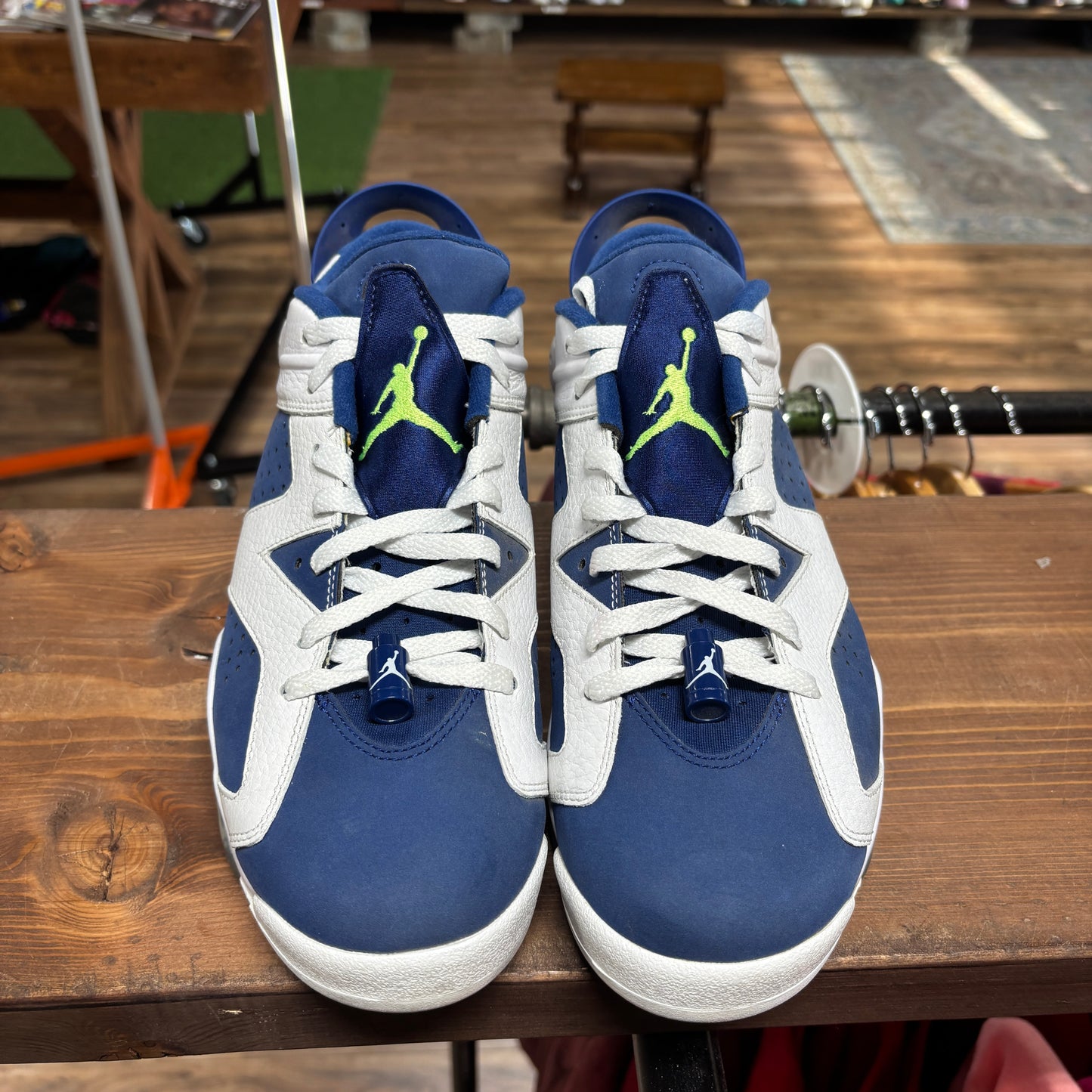 Jordan 6 Low 'Ghost Green' Size 9