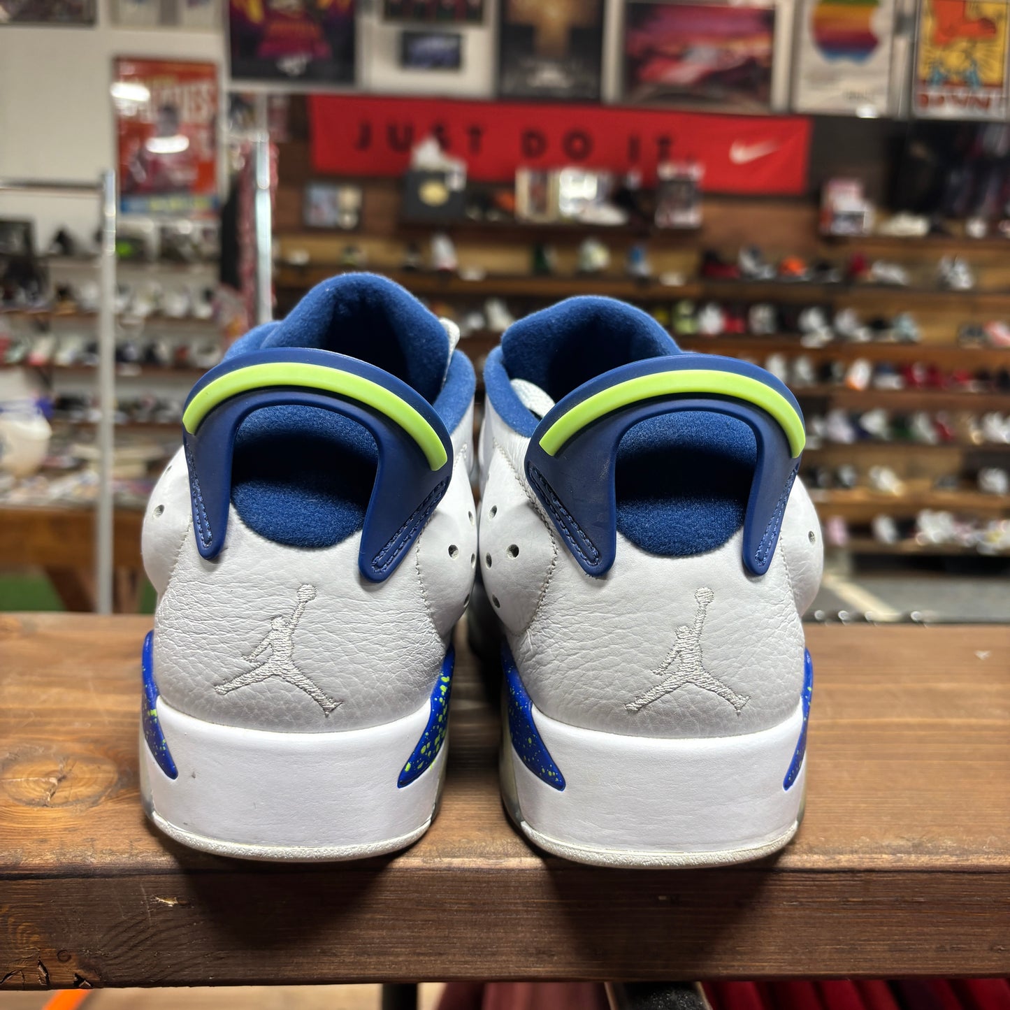 Jordan 6 Low 'Ghost Green' Size 9