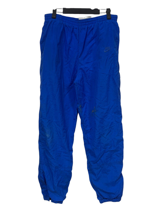 Vintage 90's Nike Blue Small Swoosh Windbreaker Pants Size Youth XL (30-32)