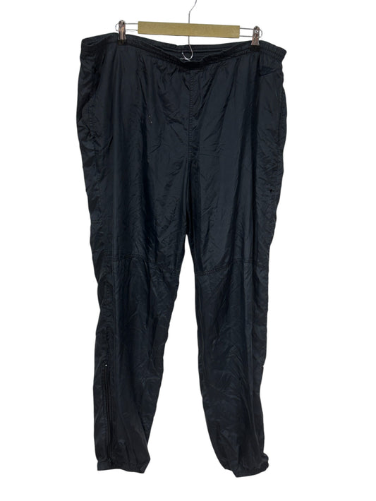 Vintage 90's Nike Black Windbreaker Pants Size XL (38-40)