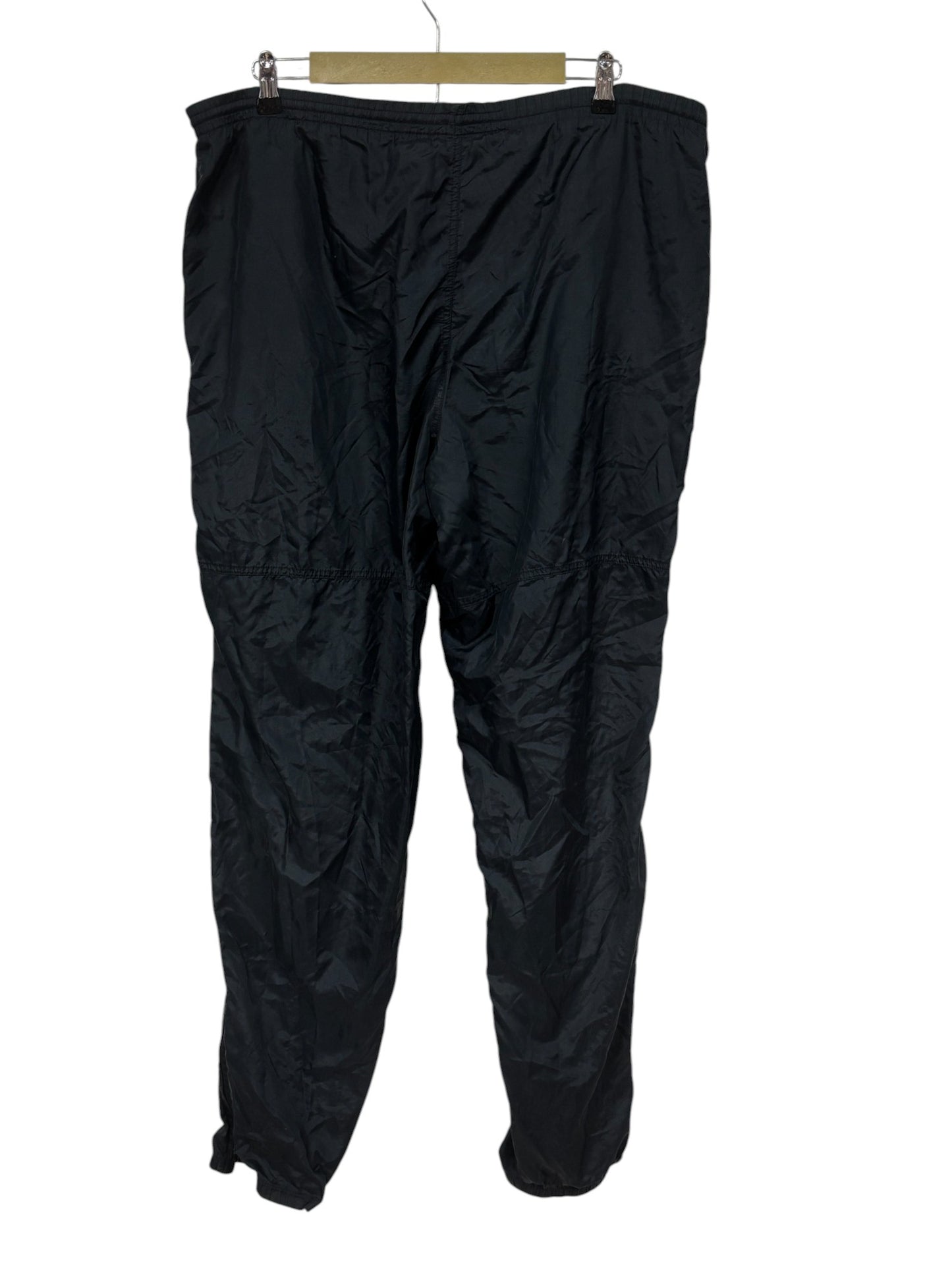 Vintage 90's Nike Black Windbreaker Pants Size XL (38-40)