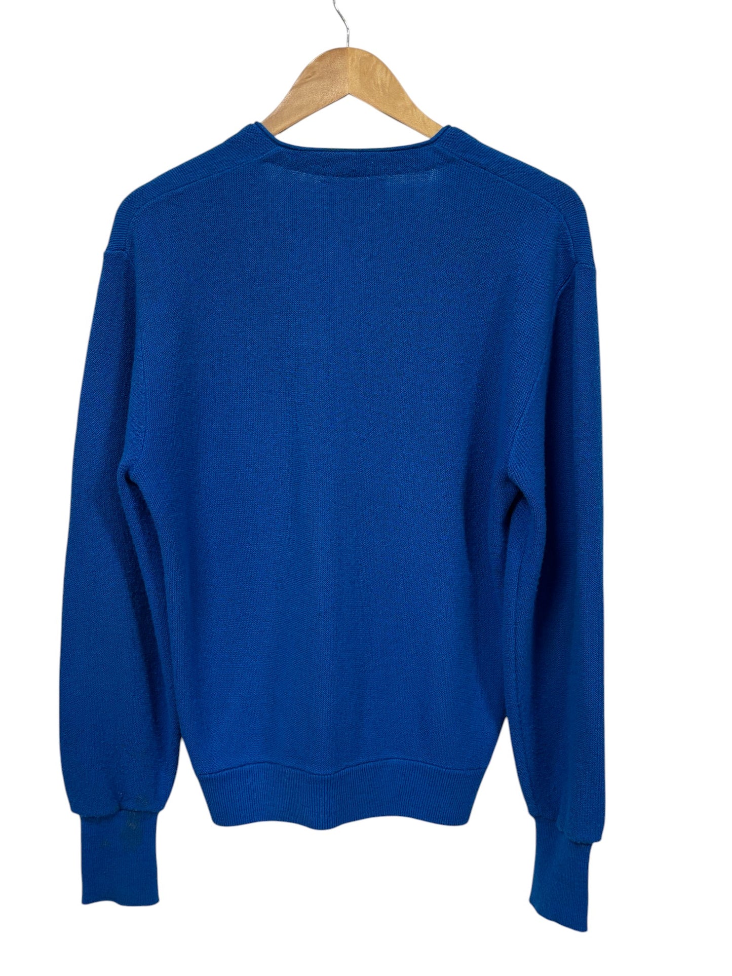 Vintage Grand Slam Munsingwear Blue Cardigan Sweater Size Medium