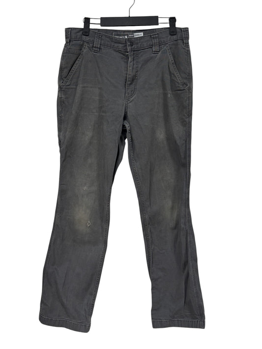 Carhartt Grey Relaxed Fit Carpenter Pants Size 32x32