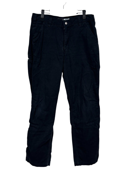 Carhartt Relaxed Fit Faded Black Carpenter Pants Size 34x32