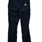 Carhartt Relaxed Fit Faded Black Carpenter Pants Size 34x32