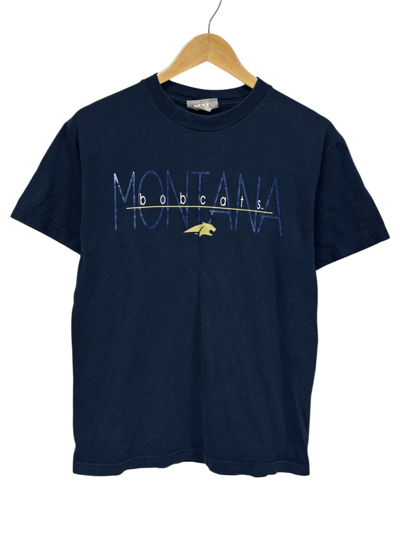 Vintage 00's Montana State University Bobcats Graphic Tee Size Medium