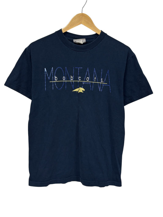 Vintage 00's Montana State University Bobcats Graphic Tee Size Medium
