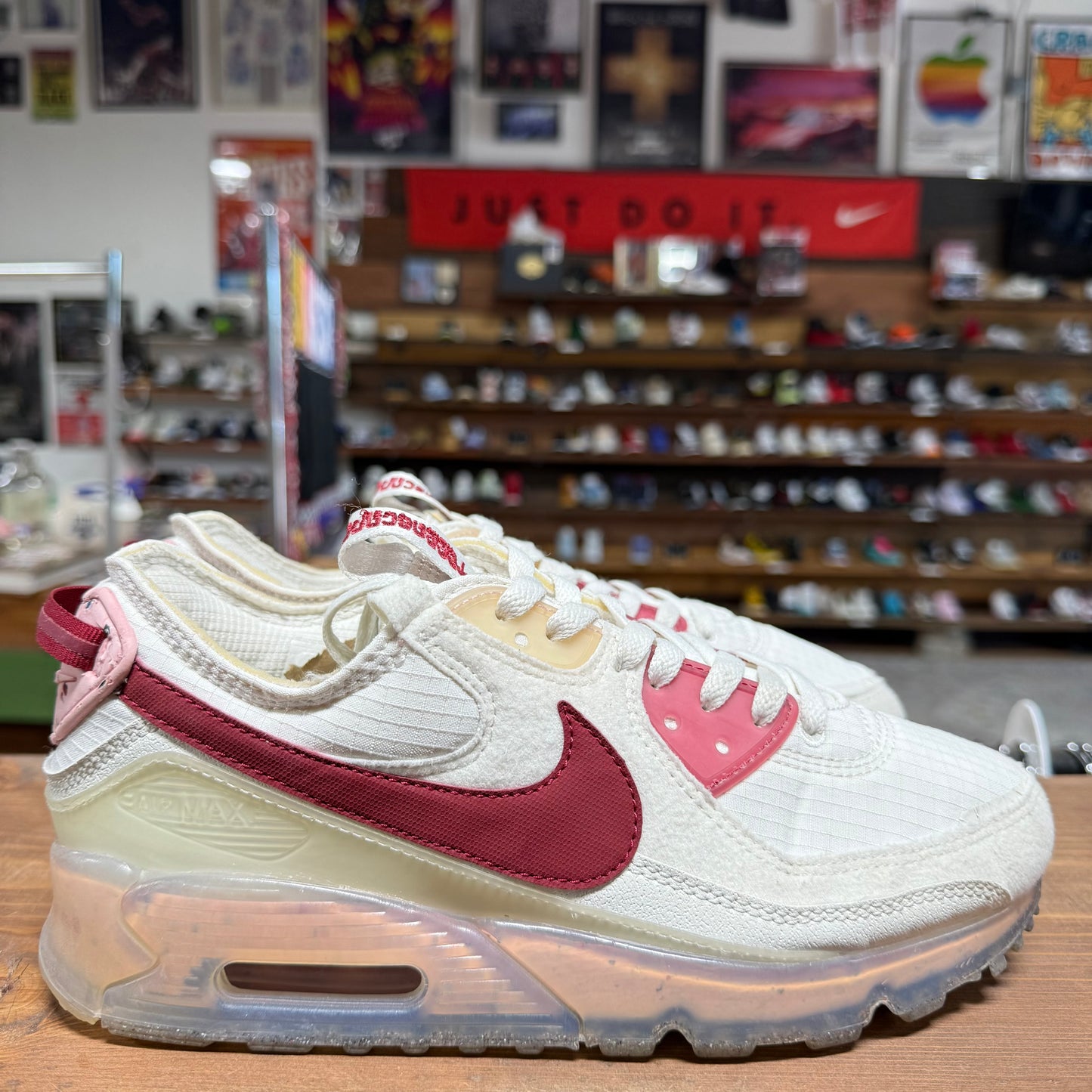 Nike Air Max 90 Terrascape 'Pomegranate' Size 9W/7.5M