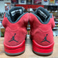 Jordan 5 'Red Suede' Size 9