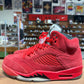 Jordan 5 'Red Suede' Size 9