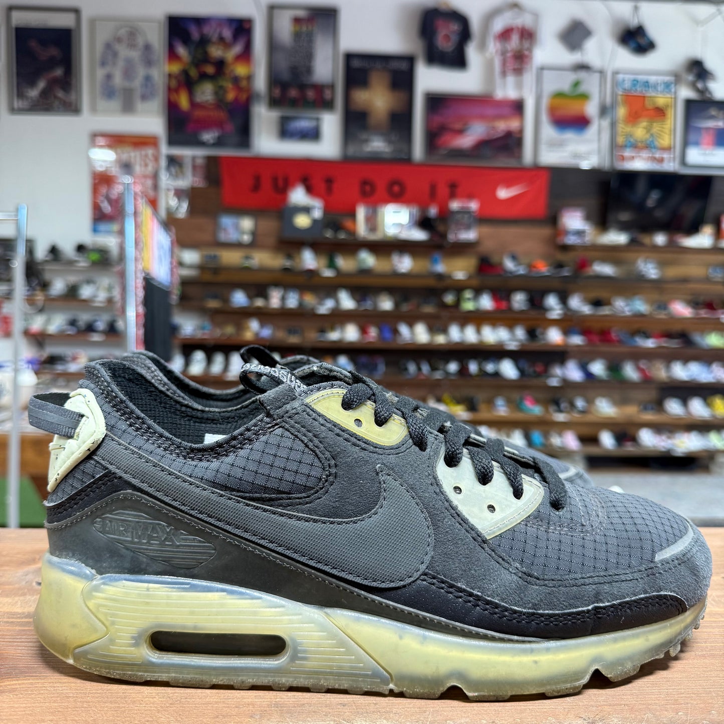 Nike Air Max 90 Terrascape 'Black Lime Ice' Size 9