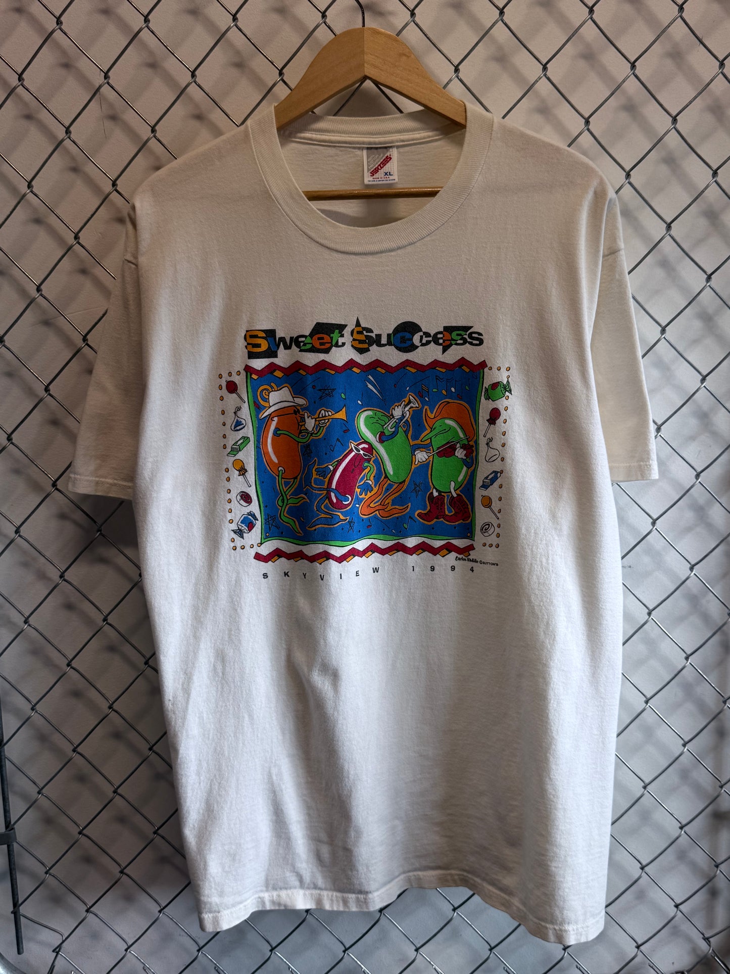 Vintage 1994 Sweet Success Skyview Billings Montana Tee Size XL