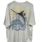 Vintage 90's Guy Harvey Deep Sea Fishing Graphic Tee Size XXL