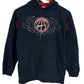 Vintage Y2K Nike Basketball Logo Black Hoodie Size Small