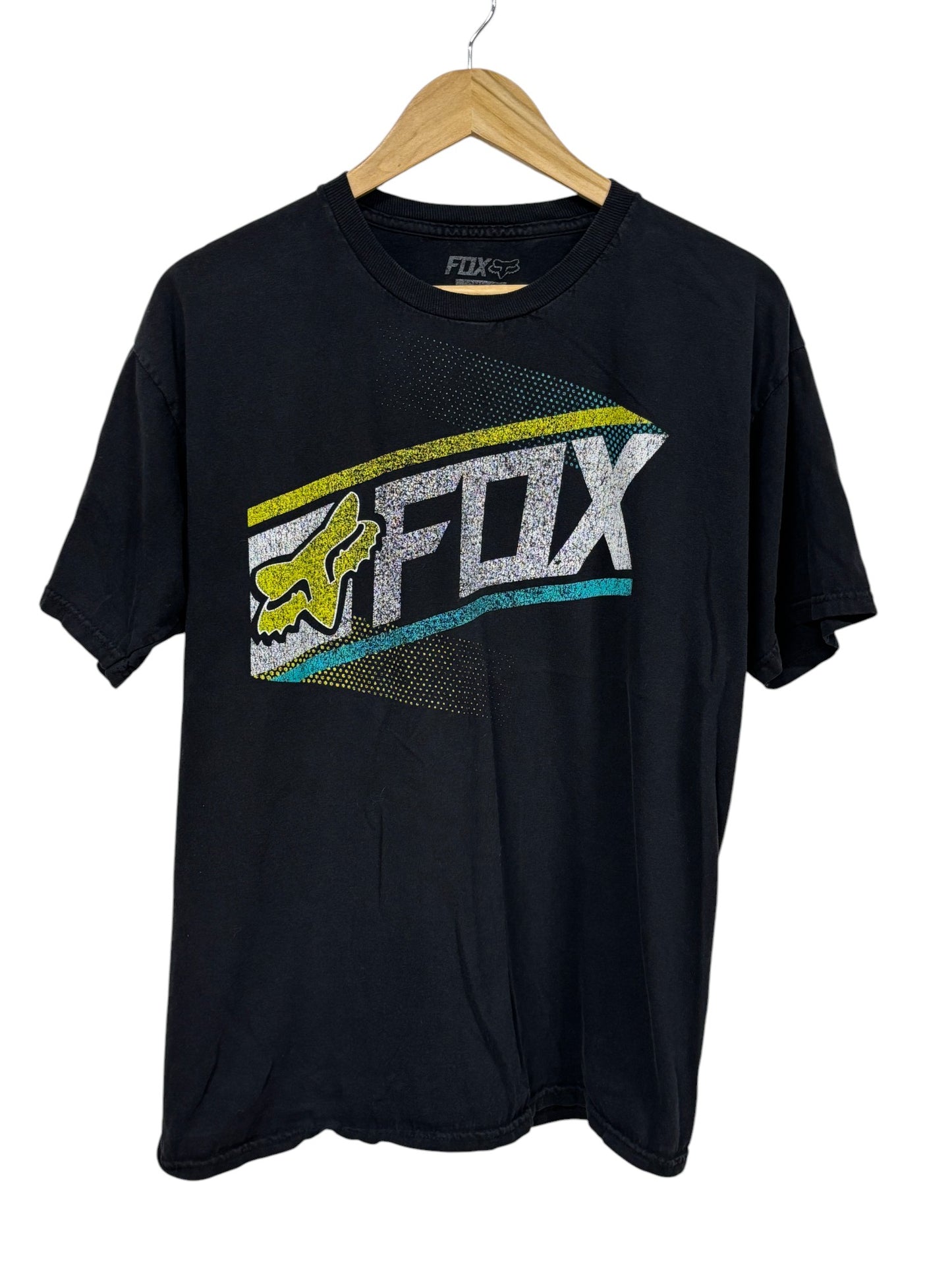 Y2K Fox Motorcycle Racing Graphic Tee Size Large