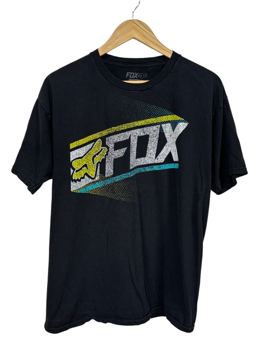 Y2K Fox Motorcycle Racing Graphic Tee Size Large