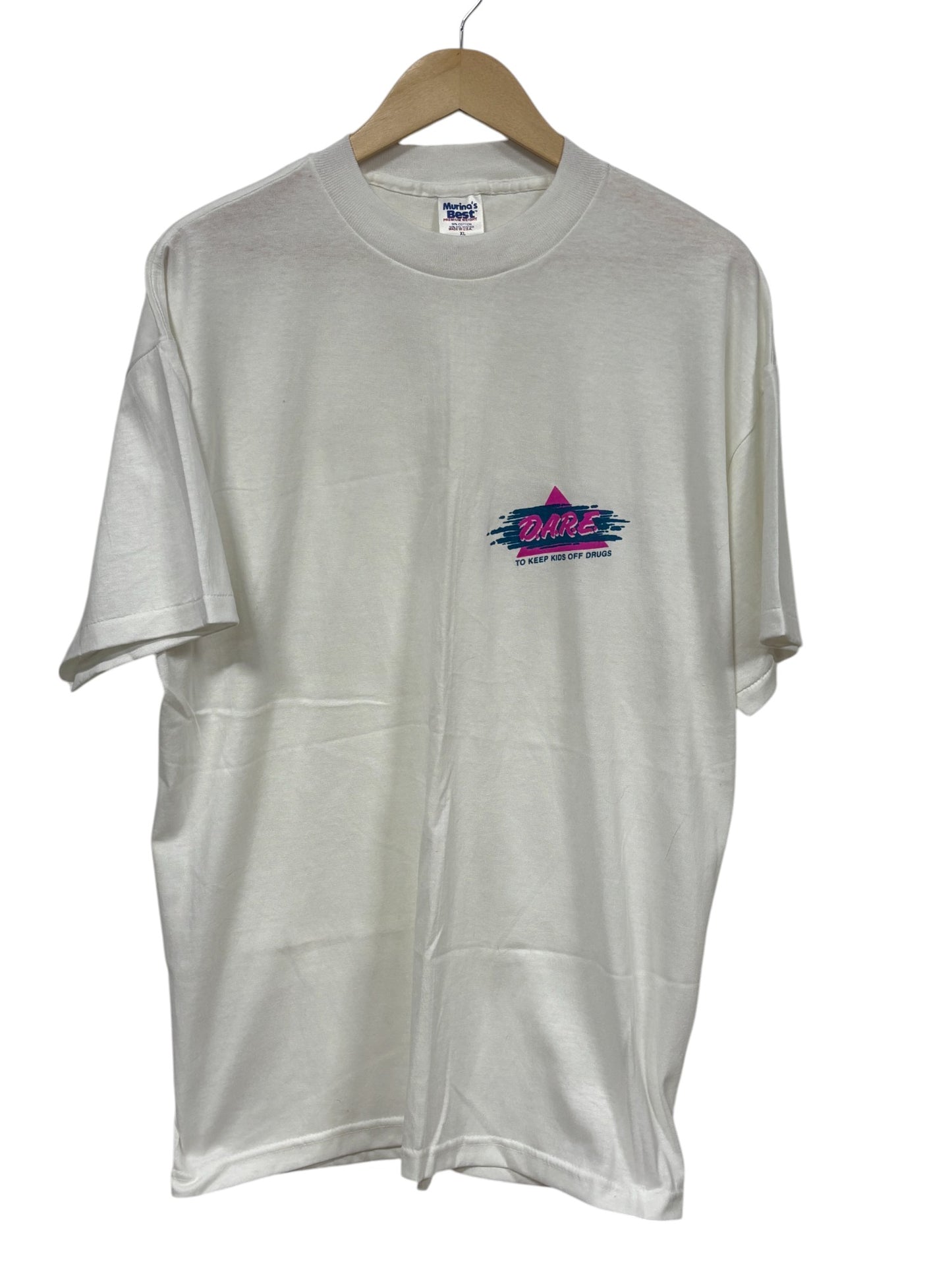 Vintage 90's DARE Keep Kids off Drugs Graphic Tee Size XL