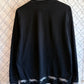 Supreme SS22 Black Signature Long Sleeve Top Shirt Size Medium