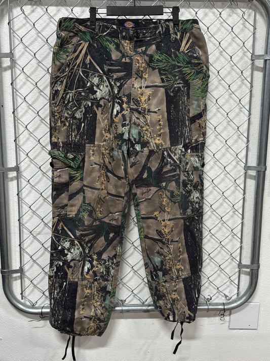 Vintage Dickies Tree Camo Hunting Cargo Pants Size 36x31