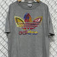 Vintage 90's Adidas Classic Trefoil Logo Graphic Tee Size XL