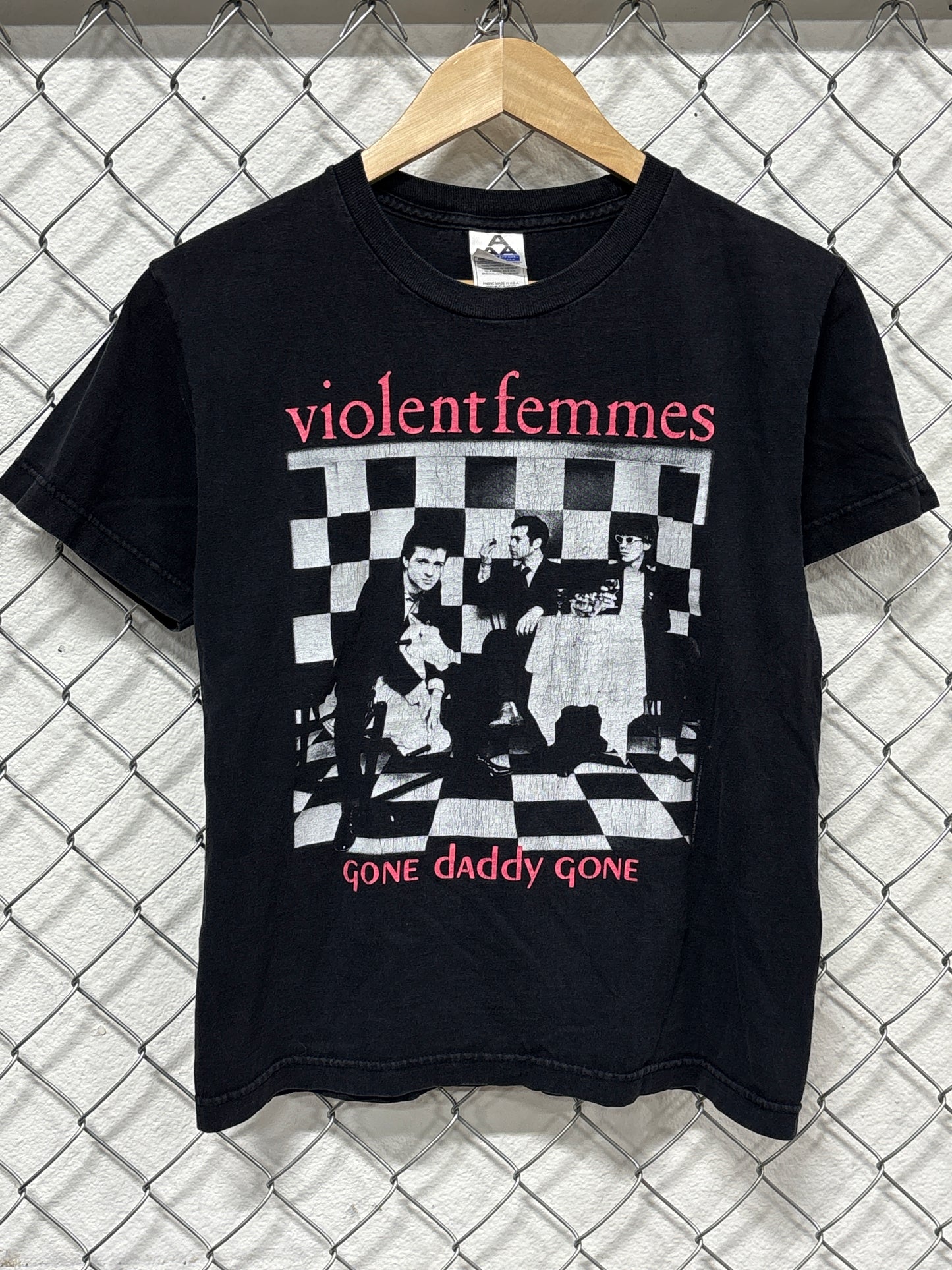 Vintage Y2K Violent Femmes Band Graphic Tee Size Small