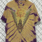 Vintage 90's Tie Dye Aztec Art Sun Graphic Tee Size XL