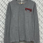 Sturgis Thermal Grey Long Sleeve Biker Shirt Size Large
