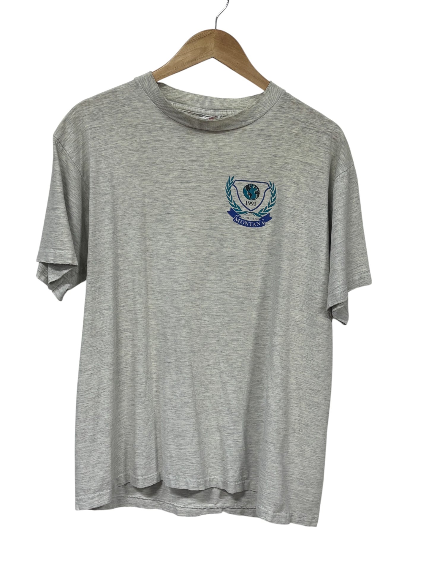 Vintage 1991 University of Montana Missoula Greek Week Frat Tee Size XL
