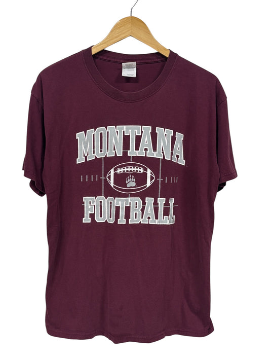 University of Montana Grizzlies Football Graphic Tee Size Large
