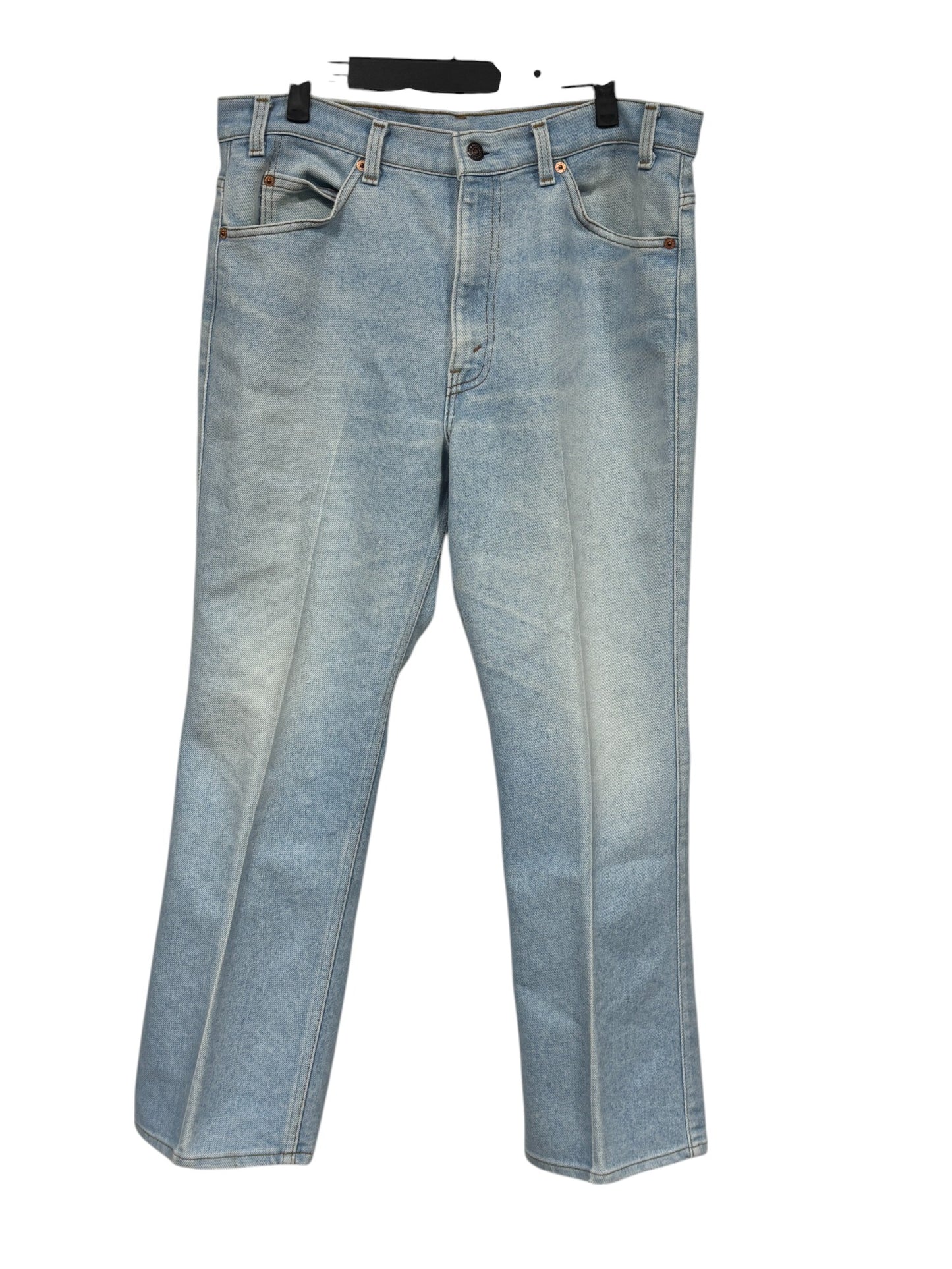 Vintage Levi's 517 Light Wash Denim Jeans Size 34x28