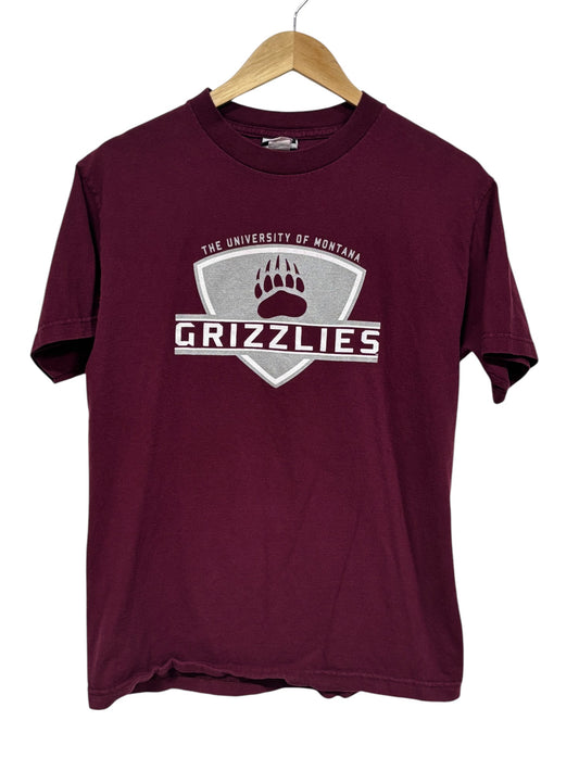 Vintage 00's University of Montana Grizzlies Baseball Diamond Tee Size Medium