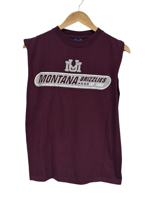 Vintage University of Montana Grizzlies Tank Top Shirt Size Medium