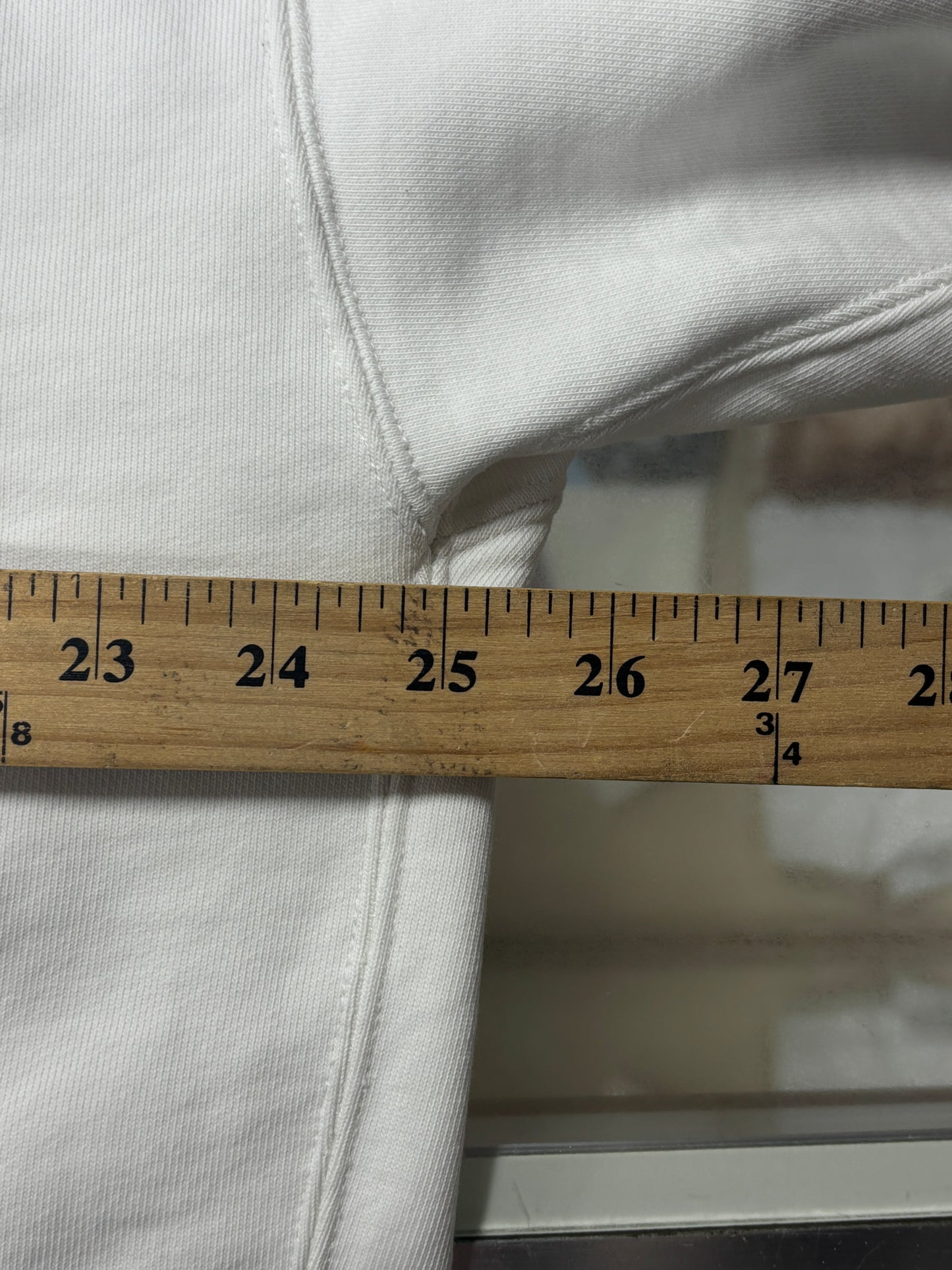 Nike Jacquemus White Swoosh Logo Hoodie Size Large