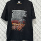 Vintage 90's Native American End of the Trail Art Graphic Tee Size XL