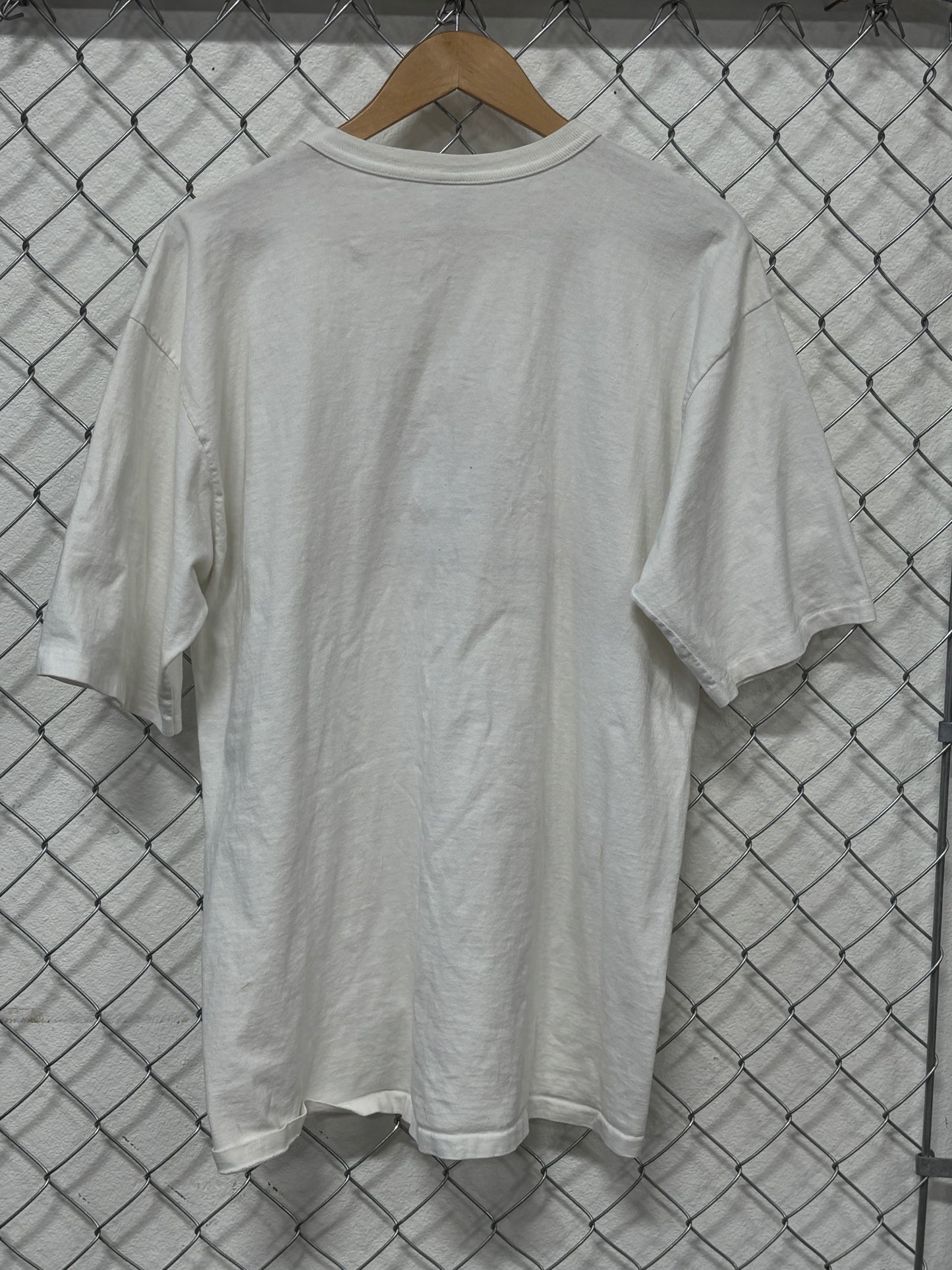 Vintage 90's Logo 7 Texas Rangers Embroidered Baseball Tee Size XL