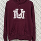 Nike University of Montana Grizzlies Center Swoosh Hoodie Size Large