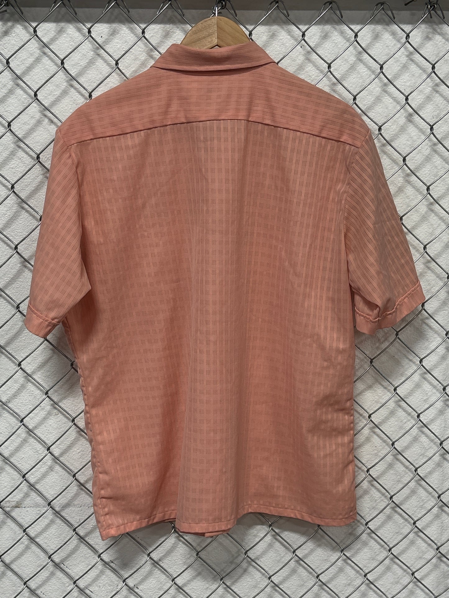 Vintage Montgomery Ward Kool Knit Polyester Western Shirt Size Large
