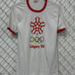 Vintage 1988 Calgary Winter Olympics Ringer Graphic Tee Size Medium