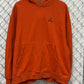 Jordan Brand Classic Jumpman Logo Orange Hoodie Size XXL
