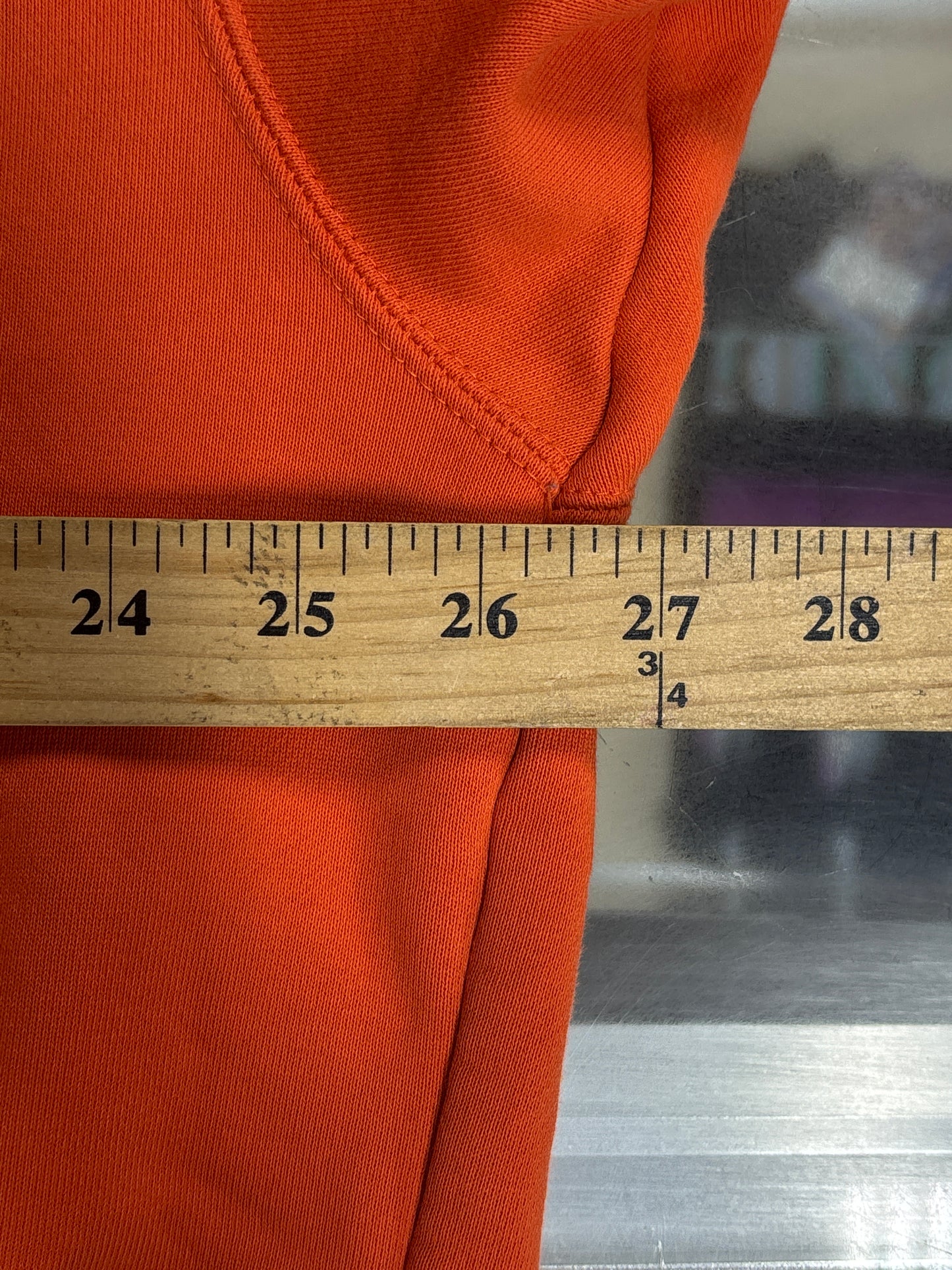 Jordan Brand Classic Jumpman Logo Orange Hoodie Size XXL