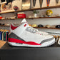 Jordan 3 'Fire Red' Size 12