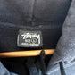 Stussy Classic Logo Black Pullover Hoodie Size Large