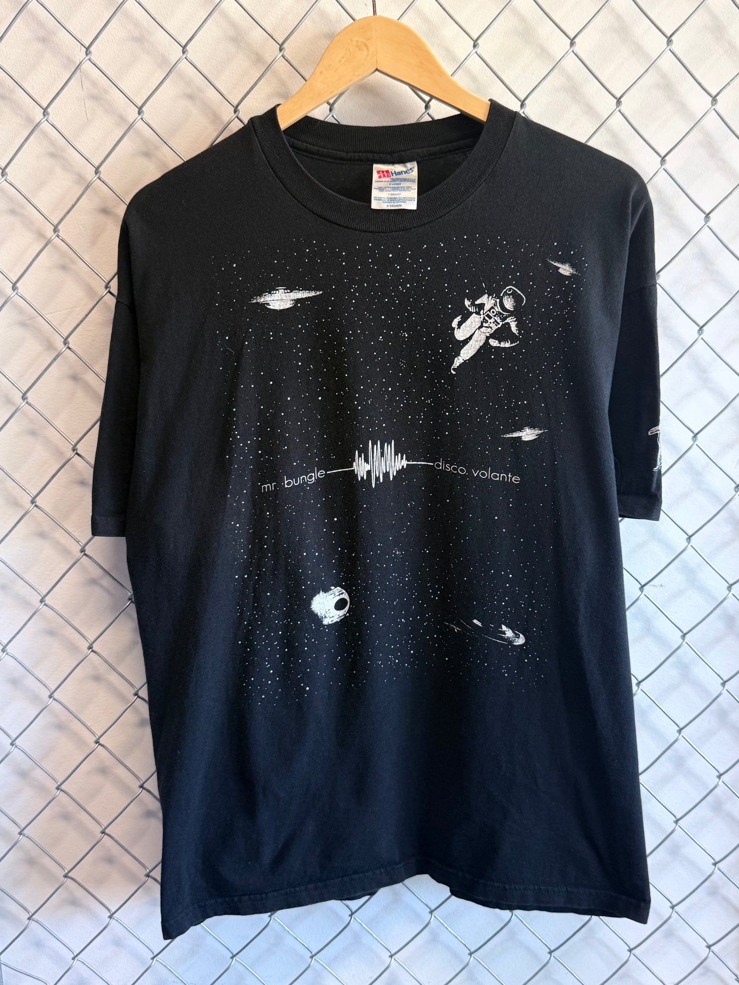 Vintage 1995 Mr. Bungle Disco Volante Experimental Rock Band Tee Size XL