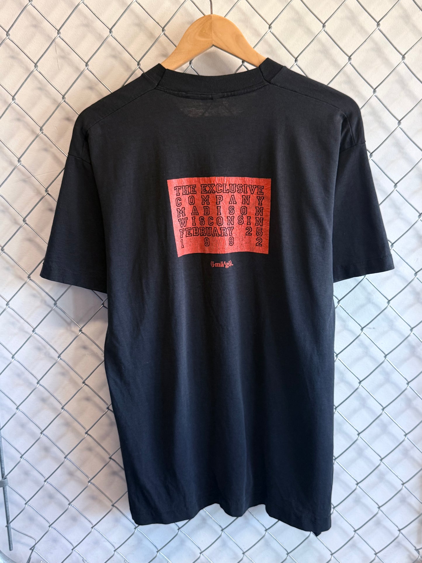 Vintage 1992 Rollins Band End of Silence Black Flag Sun Henry Band Tee Size XL