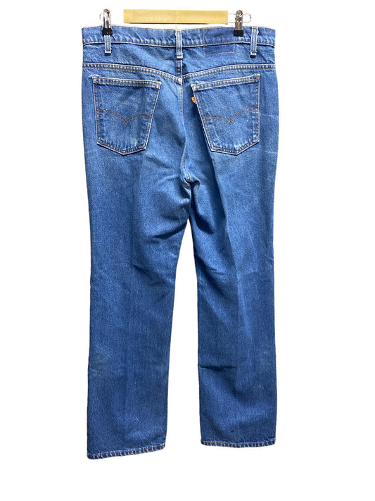 Vintage Levi Orange Tab Medium Wash Denim Jeans Size 34x32