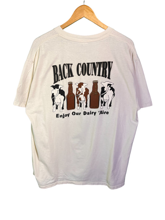 Vintage 90's Country Iowa Cows Dairy Are Graphic Tee Size L/XL