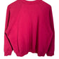 Vintage Fruit of the Loom Red Blank Crewneck Sweater Size Large