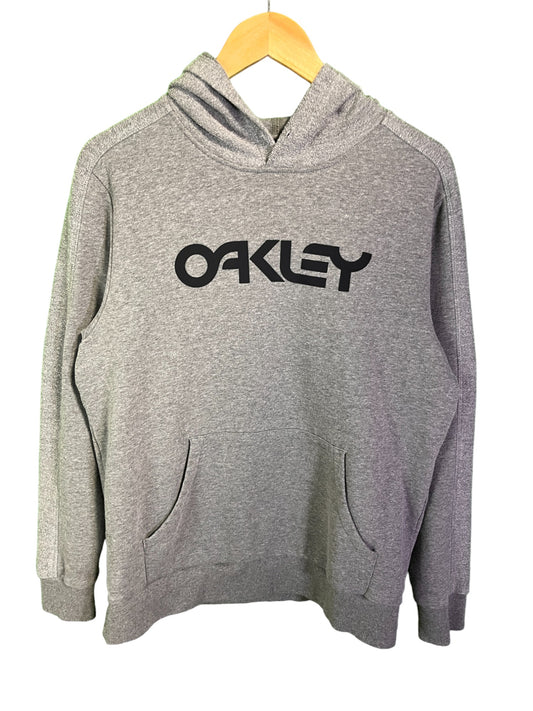 Oakley Classic Logo Spellout Hoodie Size Medium