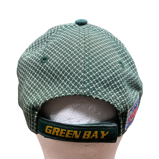 Vintage 90's Logo Athletic Green Bay Packers Pro Line Grid Velcro Hat